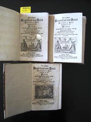 Bild des Verkufers fr Des heiligen Franciscus von Sales Bischofs zu Genf smmtliche und chte Reden auf alle Festtage des Jahrs, auf die Fasten und das Advent-. zum Verkauf von Augusta-Antiquariat GbR