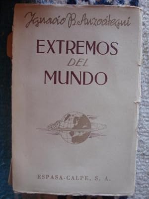 Immagine del venditore per Extremos del mundo. Con un eplogo en el corazn de Buenos Aires. venduto da Libros del cuervo