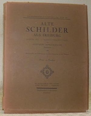 Image du vendeur pour Alte Schilder aus Freiburg. Album mit 30 Bleistitfzeichnungen. mis en vente par Bouquinerie du Varis