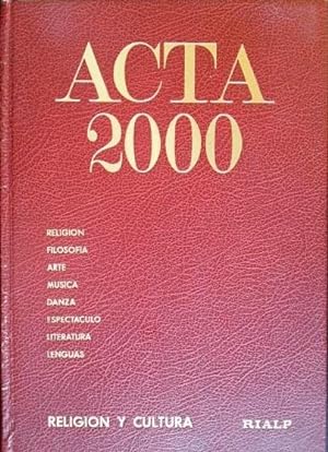 Image du vendeur pour ACTA 2000. ENCICLOPEDIA SISTEMTICA. RELIGIN Y CULTURA. TOMO 1 mis en vente par Librera Vobiscum