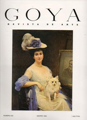 Imagen del vendedor de GOYA. Revista de Arte. N 243 a la venta por Librera Vobiscum