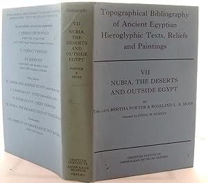 Topographical Bibliography of Ancient Egyptian Hieroglyphic Texts, Reliefs and Paintings: Nubia, ...