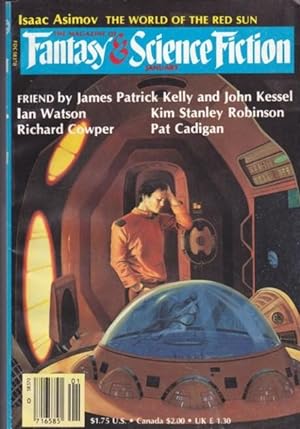 Seller image for The Magazine of Fantasy and Science Fiction January 1984, A Walk to Manhome and Away, Unike Cortez, Ridge Running, My Name is Samantha, The Scent of Silverdill, Executives and Elevators, Another One Hits the Road, The World of the Red Sun, + for sale by Nessa Books
