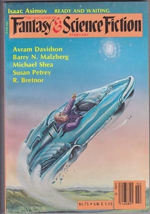 Imagen del vendedor de The Magazine of Fantasy and Science Fiction February 1983, Buchanan's Head, Xessex, Revisions, What We Do On 10, The Power of the Spoken Word, Small Changes, Grunt - 12 Test Drive, Gilpin's Space, Ready & Waiting, + a la venta por Nessa Books