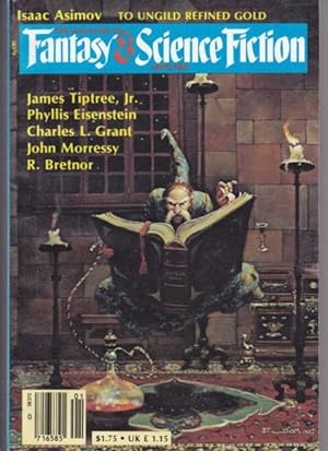 Seller image for The Magazine of Fantasy and Science Fiction January 1983, Green Roses, Legacy, The Next Name You Hear, A Rarebit of Magic, Mirror of the Soul, Inertia, Subworld, Beyond The Dead Reef, Cryogenesis, To Ungild Refined Gold, + for sale by Nessa Books