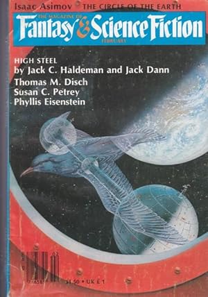 Seller image for The Magazine of Fantasy and Science Fiction February 1982, High Steel, Almost Heaven, Blackmail, Mascots, Sergeant Pepper Variations, Understanding Human Behavior, Nightlife, The Healer's Touch,The Circle of the Earth, + for sale by Nessa Books