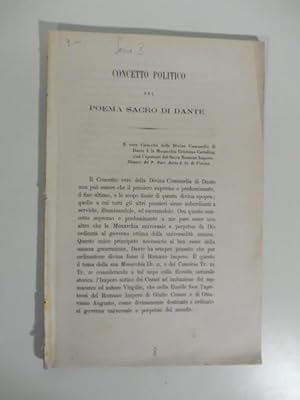 Concetto politico del poema sacro di Dante