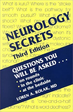 Seller image for Neurology Secrets for sale by JLG_livres anciens et modernes