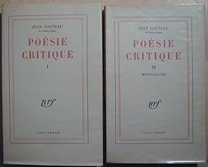 Poésie critique I et II