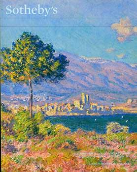 Impressionist & Modern Art Evening Sale. London. June 23, 2014. Sale # L14006  ANTIBES . Lot #s 1...