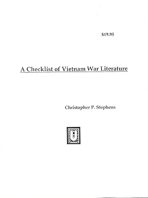 A Checklist of Vietnam War Literature