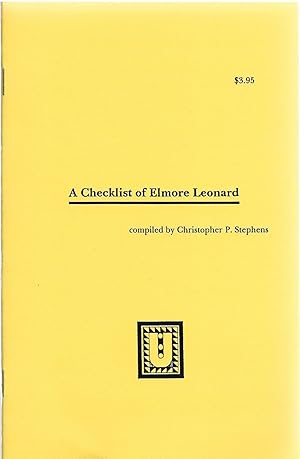 A Checklist of Elmore Leonard