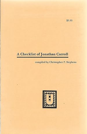 A Checklist of Jonathan Carroll