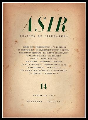 Revista Asir Números 12, 13, 14 y 15 (4 volúmenes) Octubre 1949 - Junio 1950.