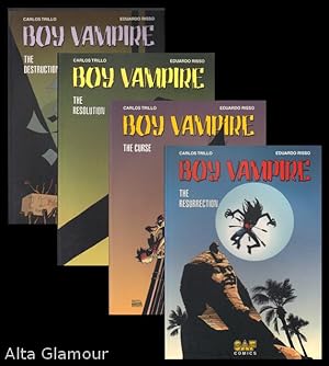 Immagine del venditore per BOY VAMPIRE. Volumes 1 - 4; "The Resurrection", "The Curse", "The Destruction", "The Resolution" venduto da Alta-Glamour Inc.