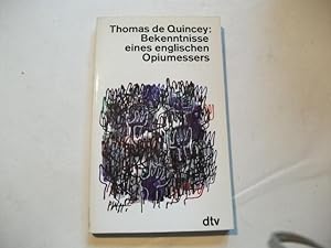 Seller image for Bekenntnisse eines englischen Opiumessers. for sale by Ottmar Mller