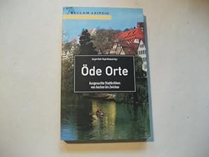 Bild des Verkufers fr de Orte. Ausgesuchte Stadtkritiken: von Aachen bis Zwickau. zum Verkauf von Ottmar Mller