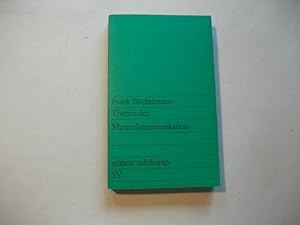 Seller image for Theorie der Massenkommunikation. for sale by Ottmar Mller