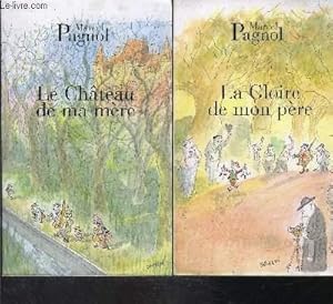 Image du vendeur pour SOUVENIRS D ENFANCE- 2 TOMES EN 2 VOLUMES: LA GLOIRE DE MON PERE- LE CHATEAU DE MA MERE mis en vente par Le-Livre