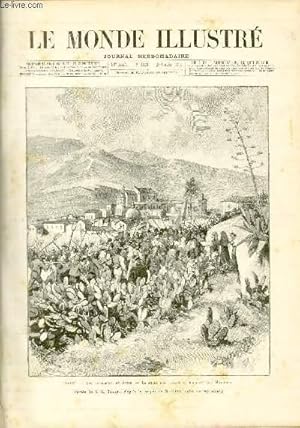 Bild des Verkufers fr LE MONDE ILLUSTRE N1921 - Italie - Les vnements de Sicile - La foule des paysans se dirigeant sur Monreale. zum Verkauf von Le-Livre