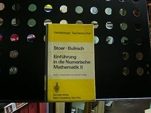 Bild des Verkufers fr Einfhrung in die Numerische Mathematik II zum Verkauf von Antiquariat im Kaiserviertel | Wimbauer Buchversand