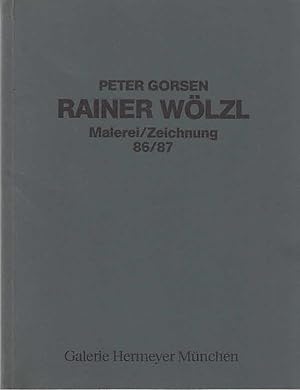 Image du vendeur pour Rainer Wlzl : Malerei / Zeichnung 86/87. [Katalog erscheint anllich der Ausstellungen in der Galerie Hermeyer, Mnchen, 7. Juli - 1. August 1987; Galerie Hilger, Wien, September/Oktober 1987; und der Galerie Colmant, Brssel, November/Dezember 1987] mis en vente par Licus Media