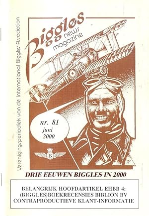 Bild des Verkufers fr Biggles News Magazine #81 zum Verkauf von Caerwen Books