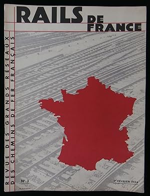 Imagen del vendedor de RAILS DE FRANCE . a la venta por Librairie Franck LAUNAI