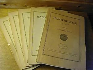 Imagen del vendedor de Hanserezesse von 1531-1560. 4. Abteilung. Erster Band 1531-1535 Juni / Lieferungen II-VI a la venta por Antiquariat Fuchseck