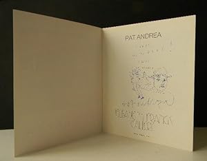 PAT ANDREA. Catalogue exposition Paris, FIAC, one-man show, Elisabeth Franck gallery, 1985. Orné ...