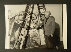 PHOTOGRAPHIE ORIGINALE DE CHAGALL.