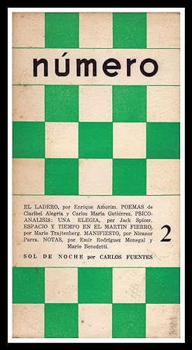 NUMERO. Revista Literaria. Montevideo - Segunda Epoca Año 1 - N° 1, 2 y 3 (3 Volúmenes)