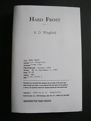 Seller image for HARD FROST for sale by The Book Scot