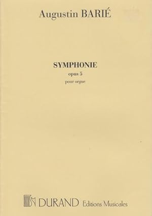 Symphonie Op.5 pour Orgue
