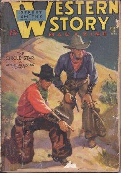 Seller image for WESTERN STORY: July 11, 1936 for sale by Books from the Crypt