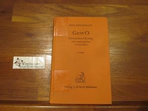 Immagine del venditore per Gewerbeordnung : erl. Ausg. von ; Werner Leifermann venduto da Antiquariat im Kaiserviertel | Wimbauer Buchversand