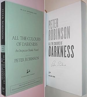 Seller image for All the Colours of Darkness : An Inspector Banks Novel SIGNED for sale by Alex Simpson