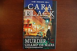 Imagen del vendedor de Murder on the Champ de Mars (signed) a la venta por Tombstone Books