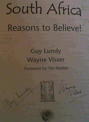 Bild des Verkufers fr South Africa: Reasons to Believe! zum Verkauf von Chapter 1