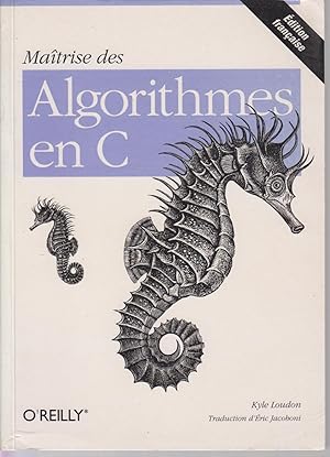 Image du vendeur pour Matrise des algorithmes en C . Edition franaise mis en vente par CANO