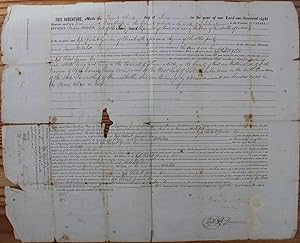 Indenture for the sale of land in the Township of Enniskillen, in the County of Kent from James M...