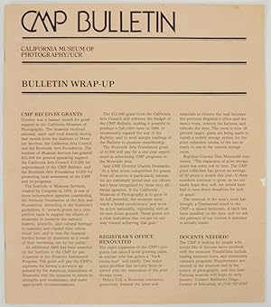 Seller image for CMP Bulletin Volume 2 Number 4 for sale by Jeff Hirsch Books, ABAA