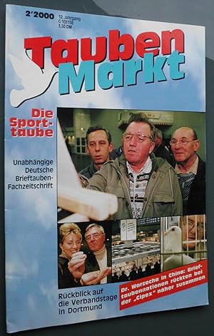 Tauben Markt: Die Sporttaube, Unabhängige Deutsche Brieftauben-Fachzeitschrift, 12. Jahrgang, 2/2000