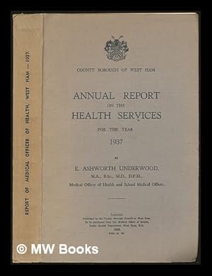 Imagen del vendedor de Annual Report on the Health Services for the year 1937 a la venta por MW Books Ltd.