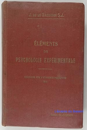 Eléments de psychologie expérimentale Notions Méthodes Résultats