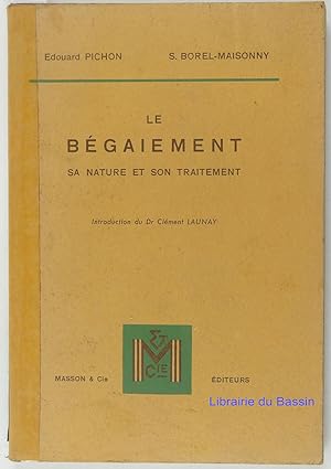 Pichon Edouard Borel Maisonny Begaiement Nature Traitement Abebooks