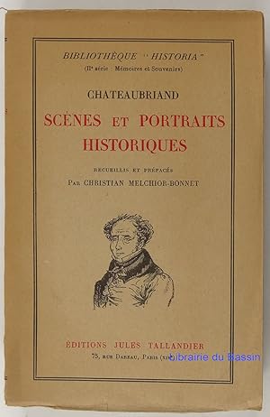 Image du vendeur pour Scnes et portraits historiques mis en vente par Librairie du Bassin