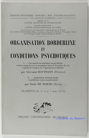 Organisation borderline et conditions psychotiques