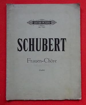 Chor-Gesangwerke in Partitur mit unterlegtem Klavier-Auszuge Band I Für gemischten Chor + Band II...