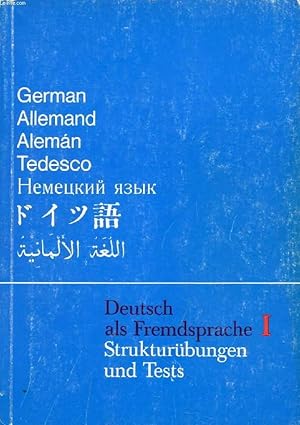 Seller image for DEUTSCH ALS FREMDSPRACHE I, STRUKTURBUNGEN UND TESTS for sale by Le-Livre